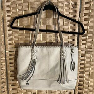 Born Leather Fringe Shoulder Bag